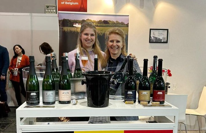 Julia et Joyce à Prowein l'an dernier